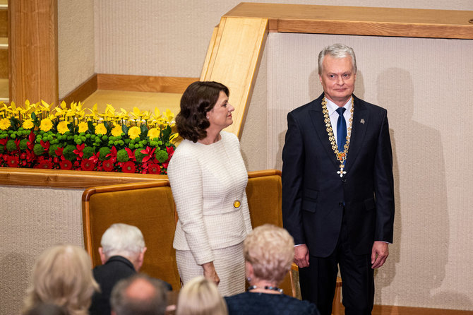 Pauliaus Peleckio / BNS nuotr./Seime prasideda Respublikos Prezidento Gitano Nausėdos inauguracija