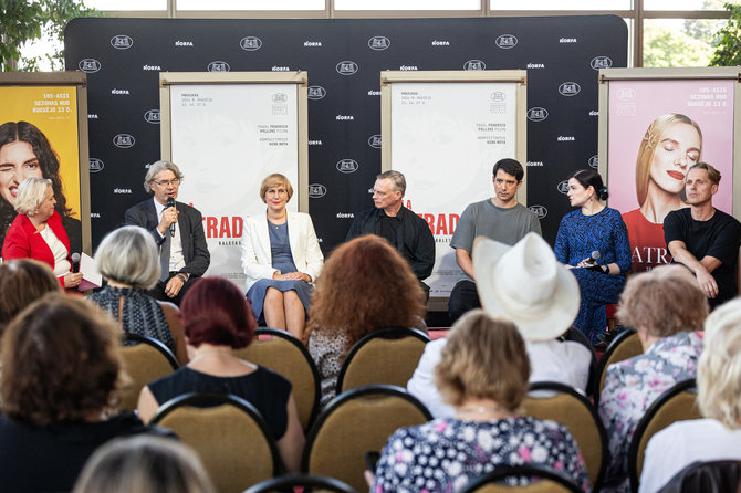 Pauliaus Peleckio / BNS nuotr./Naujojo LNOBT sezono ir baleto „La strada“ premjeros pristatymas