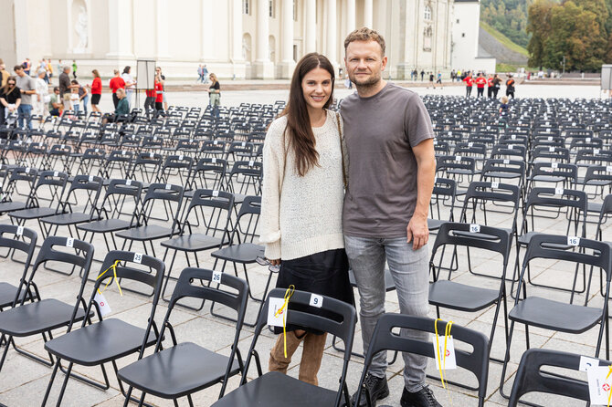 Justė Pinkevičienė, Darius Pinkevičius