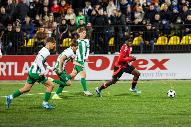 Pauliaus Peleckio / BNS nuotr./UEFA Jaunimo lyga: Vilniaus „Žalgiris“ – „Manchester United“