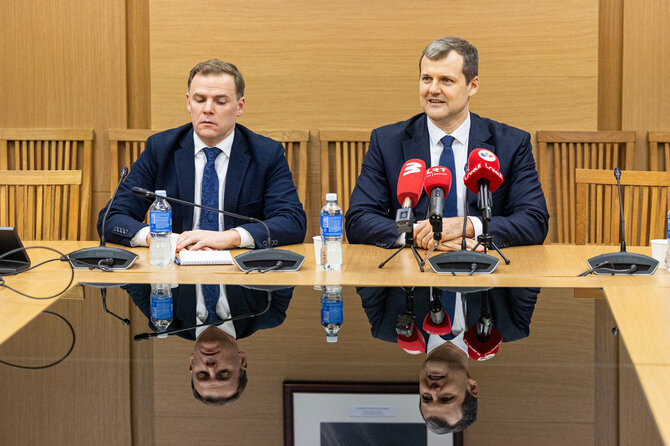 Pauliaus Peleckio / BNS nuotr./Mindaugas Lingė, Gintautas Paluckas