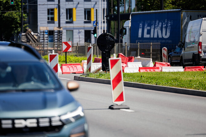 Gretos Skaraitienės / BNS nuotr./Spūstys Savanorių prospekte