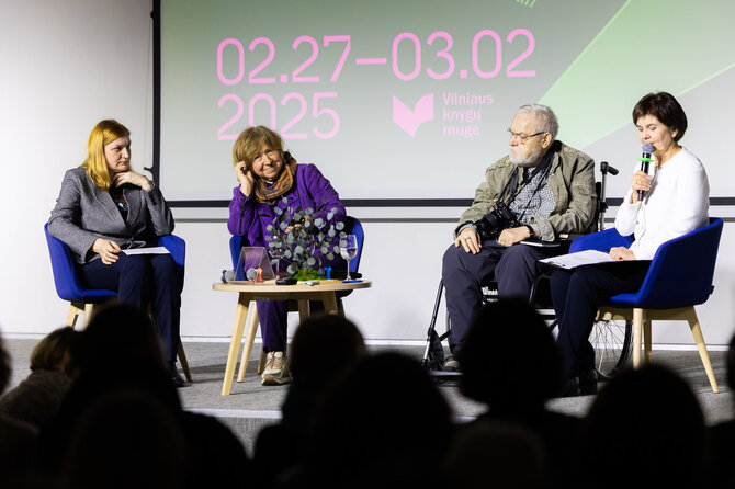 Gretos Skaraitienės / BNS nuotr./Diskusija „Ar menas gali būti diplomatiniu tiltu?“