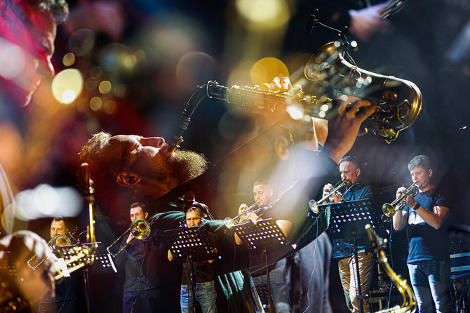 Gretos Skaraitienės / BNS nuotr./Prasidėjo šiuolaikinio džiazo ir improvizacinės muzikos šventė „Vilnius Jazz“