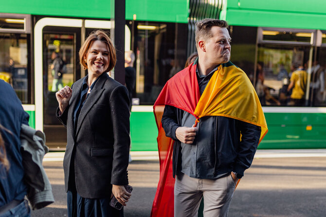 Skirmantas Lisauskas/ BNS nuotr./Eurovizijos fanai