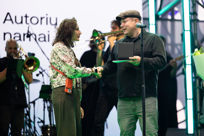 Skirmantas Lisauskas/ BNS nuotr./Apdovanojimų ceremonijos akimirka