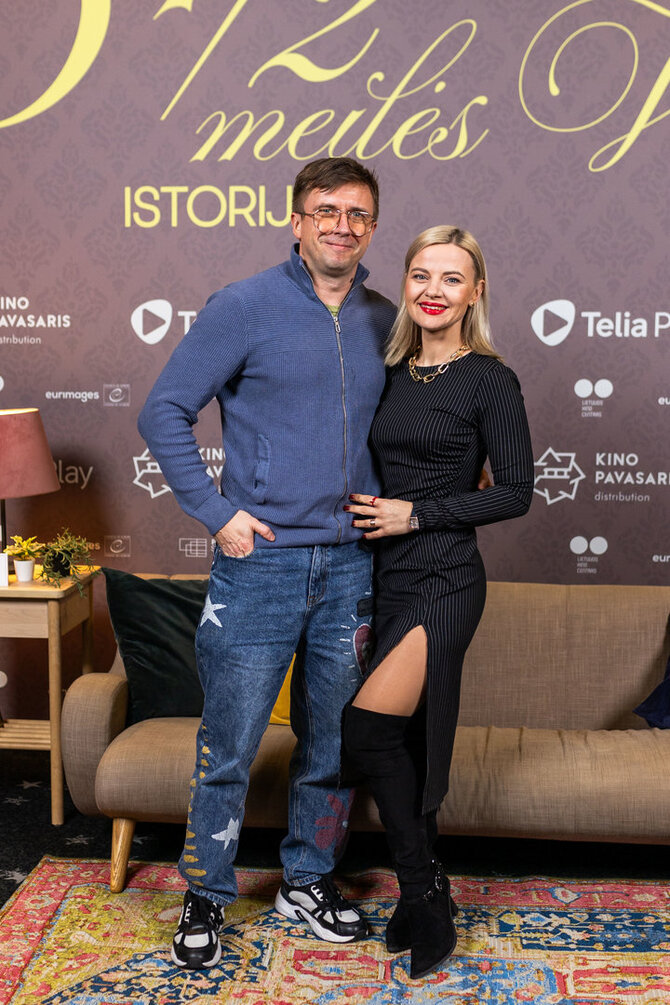 Skirmantas Lisauskas/ BNS nuotr./Marius Jampolskis, Renata Jampolskė