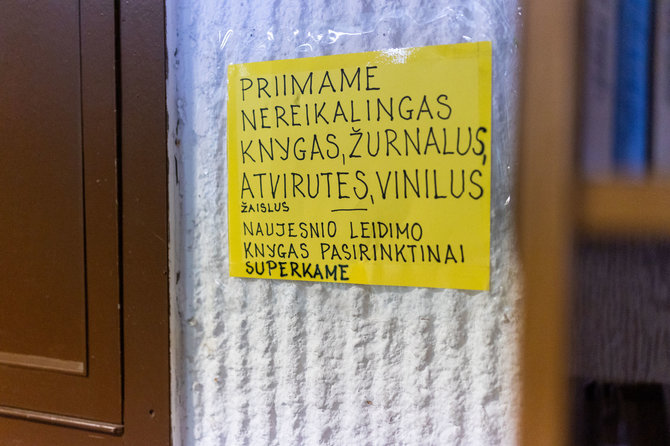 Skirmantas Lisauskas/ BNS nuotr./Pelėdų knygynas