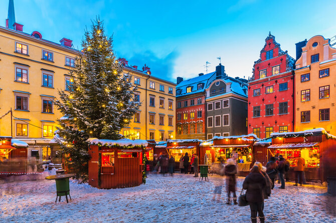 „iStock“ nuotr. / Kalėdų mugė Stokholme, Švedija