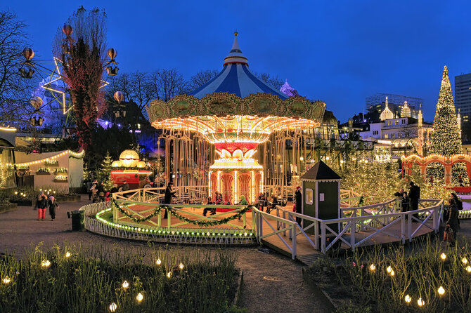 „iStock“ nuotr. / Kopenhagos „Tivoli“ sodai, Danija