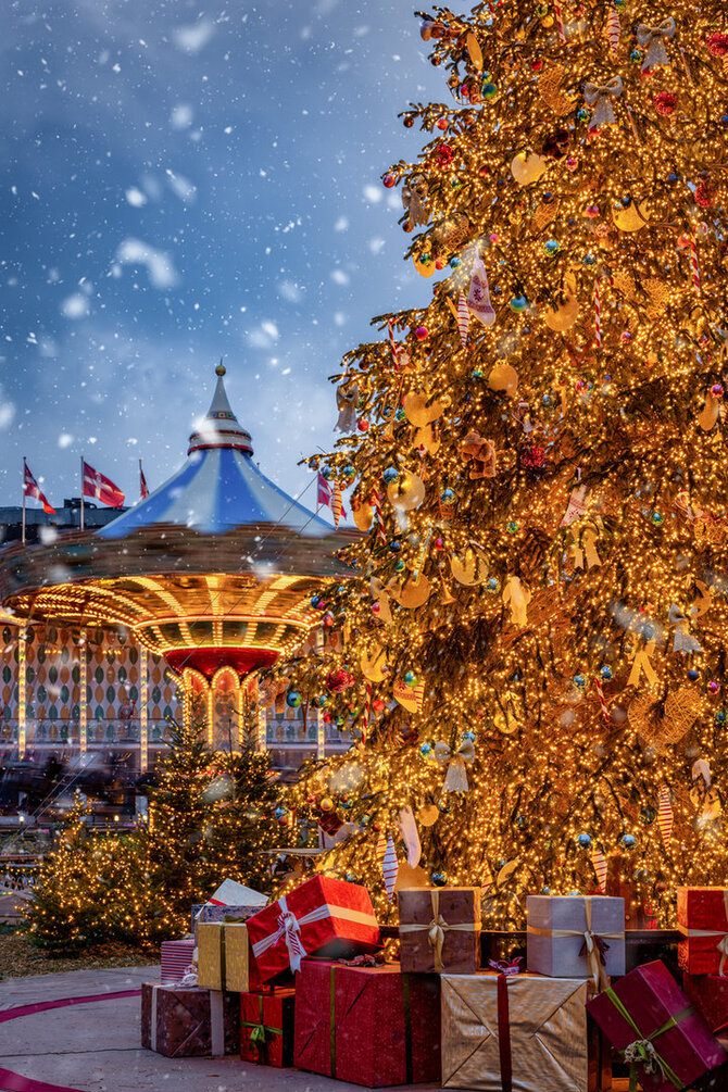 „iStock“ nuotr. / Kopenhagos „Tivoli“ sodai, Danija