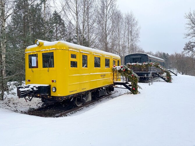 Kavinės „Traukinys M23“ nuotr. / „Traukinys M23“