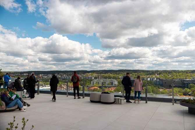 T.Poškos nuotr./Renginio dalyvių laukia įspūdingos Vilniaus panoramos
