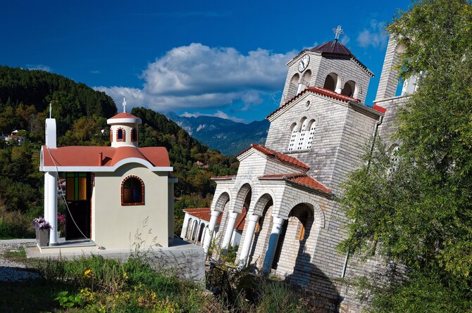 Shutterstock nuotr. / Ropoto bažnyčia, Graikija