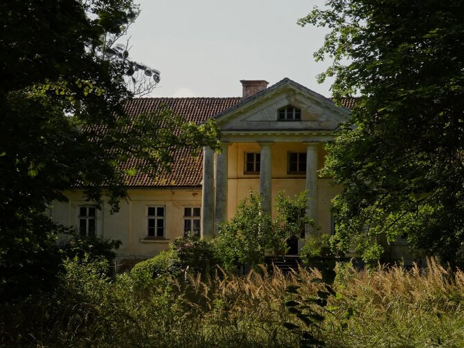 Padurės dvaro (Padures muiža) arch. nuotr. / Padurės dvaras (Padures muiža), Latvija