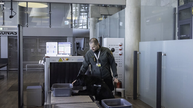 Lietuvos muitinės nuotr. / Kauno oro uostas