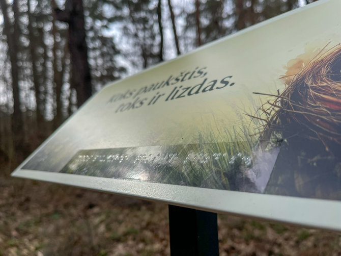 Almos Kavaliauskienės ir Arvydo Svirkos nuotr. / „Patarlių takas“ Krekenavos regioniniame parke
