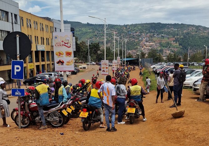 Asmeninio archyvo nuotr. / Kigalio pavežėjai, Ruanda