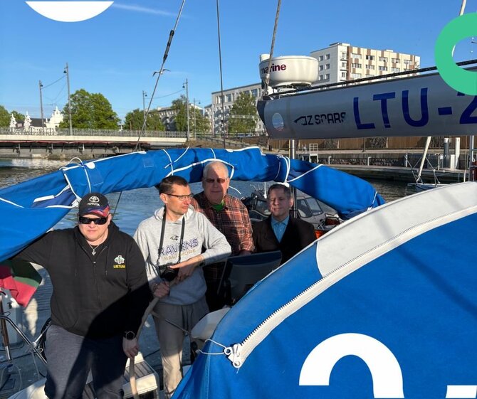Pauliaus Kriuko nuotr. / Regos negalią turintys lietuviai įrodė – jūra matoma ir širdimi