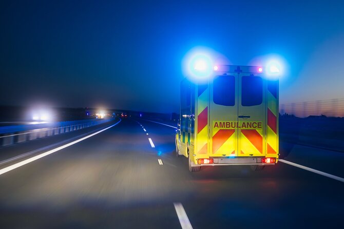 Shutterstock nuotr. / Greitosios pagalbos automobilis