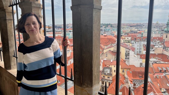  „Po kelionės“ nuotr. / Pradedu pažintį su Čekijos sostine