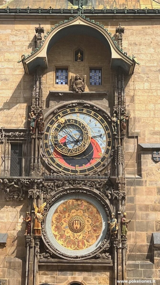  „Po kelionės“ nuotr. / Garsusis laikrodis Orloj