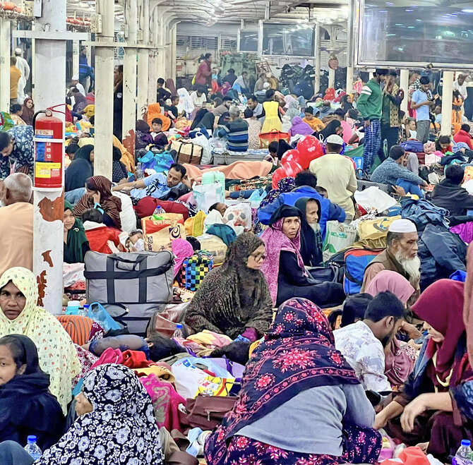Viliaus Visocko nuotr. / Taip atrodo pigiausia bendra kajutė eiliniame Bangladešo maršrutiniame laive