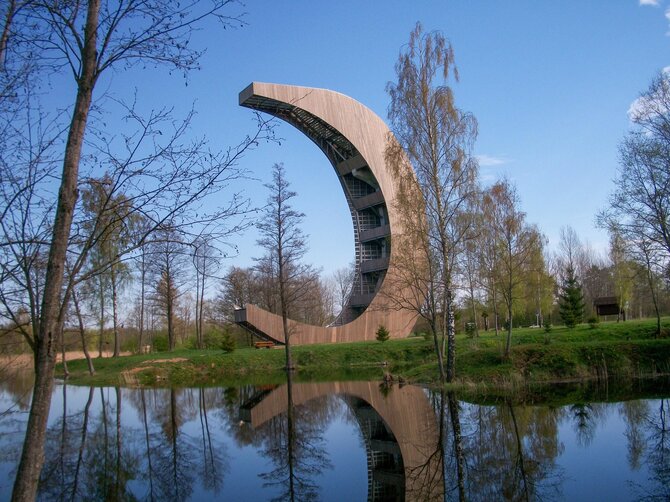 Biržų regioninio parko archyvo nuotr. / Kirkilų apžvalgos bokštas