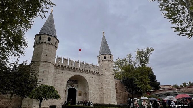 „Po kelionės“ nuotr. / Įėjimas į Topkapi rūmus
