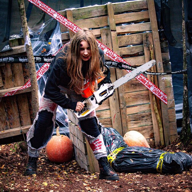 Organizatorių nuotr. / Helovino parkas „Zombių žemė“, Upninkėlių kaimas