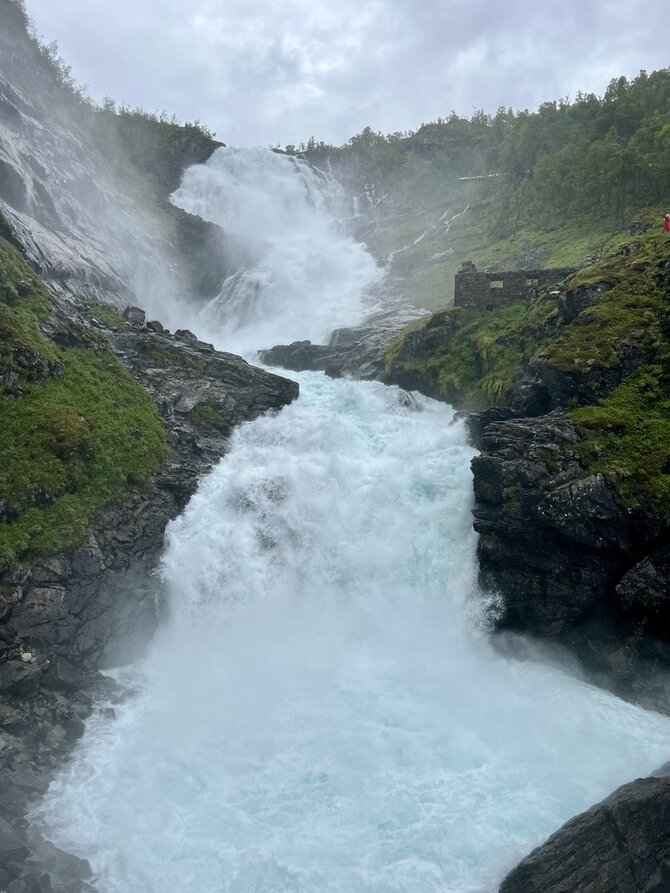 Asmeninio archyvo nuotr. / Makaliaus kelionė traukiniu, Norvegija