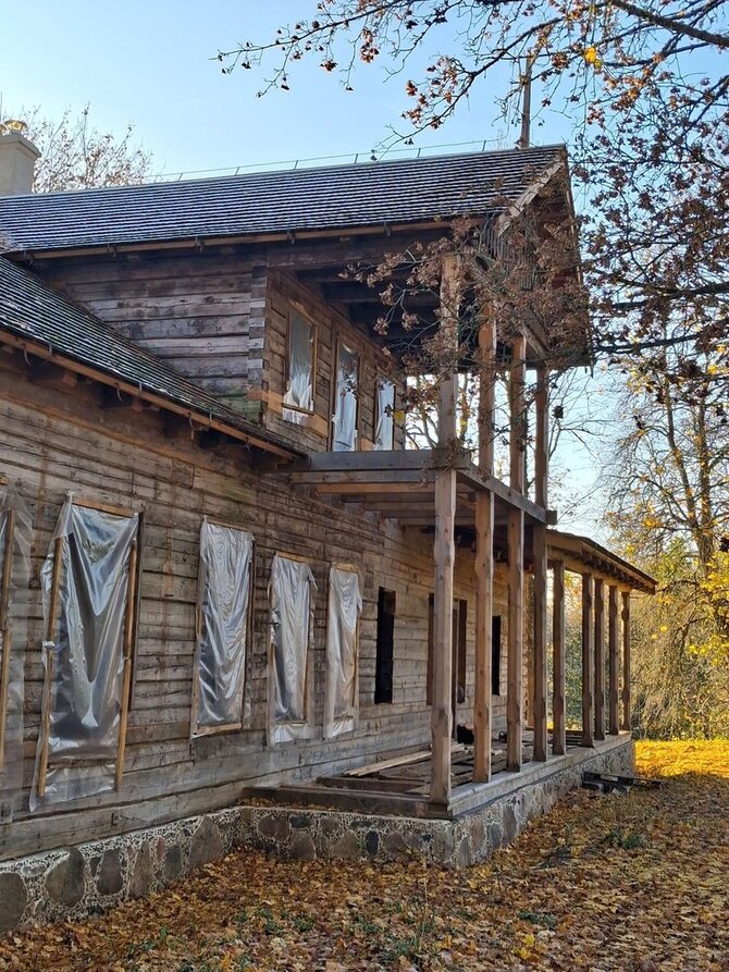 KPD (Rasuolės Kerbedienės) nuotr. / Sėkmingai tvarkomas Čiulų dvaro ponų namas