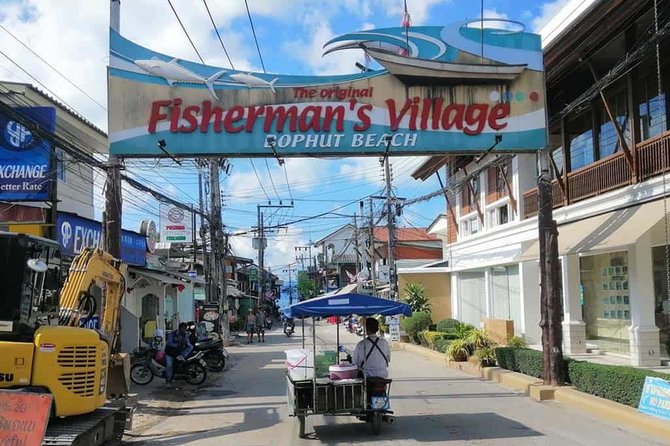 Tailandieciai.lt nuotr. / Žvejų miestelis (Samujaus sala, Tailandas)