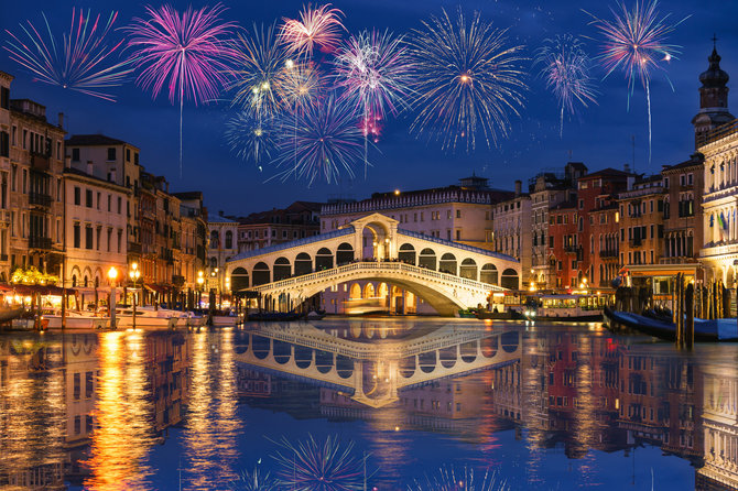Shutterstock nuotr. / Naujieji metai Venecijoje