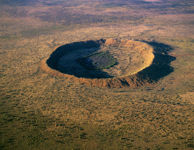 Vida Press nuotr. / Vulfo Kriko meteorito krateris, Australija