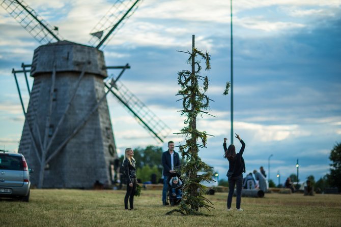 E.Tamošiūno nuotr. / Kupolinės Žaliūkių malūnininko sodyboje 