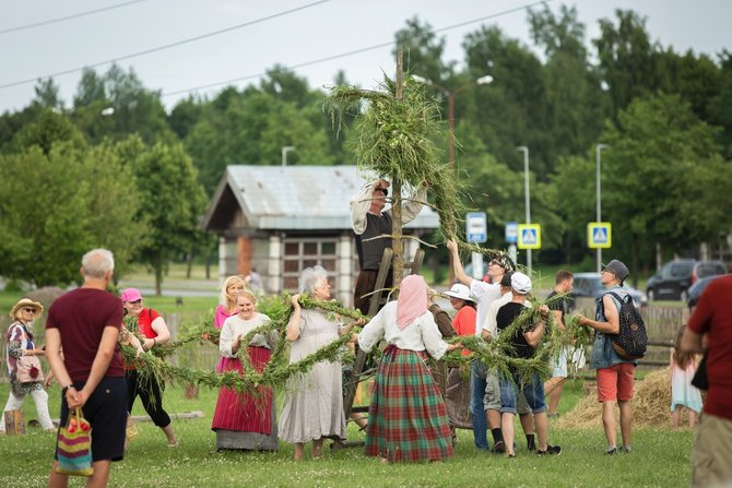 E.Tamošiūno nuotr. / Kupolinės Žaliūkių malūnininko sodyboje 