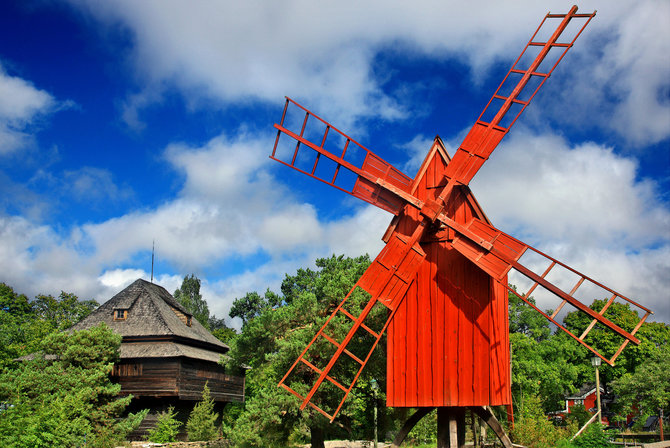 Vida pressefoto.  / Skansen er det eldste friluftsmuseet i verden