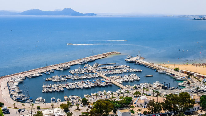 Pranešimo autorių nuotr. / Sidi Bou Said uostas