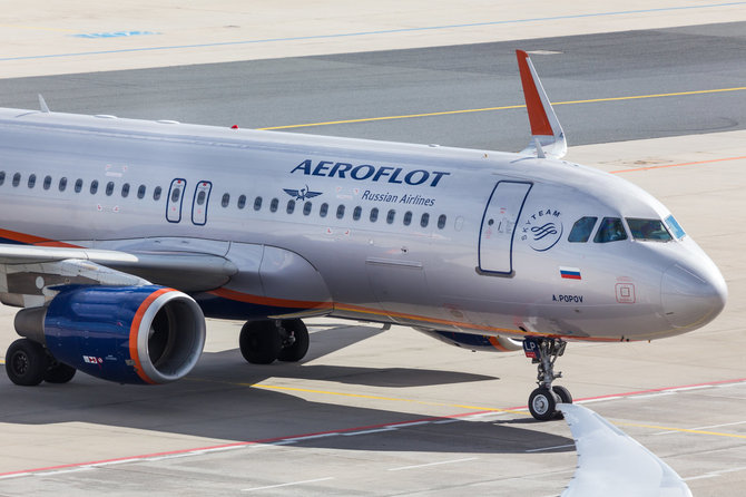 123RF.com nuotr. / „Aeroflot“ lėktuvas