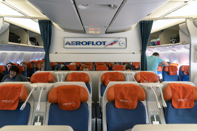 123RF.com nuotr. / „Aeroflot“ lėktuvas