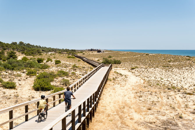 „Algarve Tourism Bureau“ nuotr. / Regionas puikiai pritaikytas keliavimui dviračiais