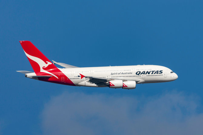 123RF.com nuotr. / „Qantas“ lėktuvas