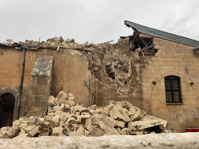 Vida Press nuotr. / Gaziantepo pilis Turkijoje po žemės drebėjimo