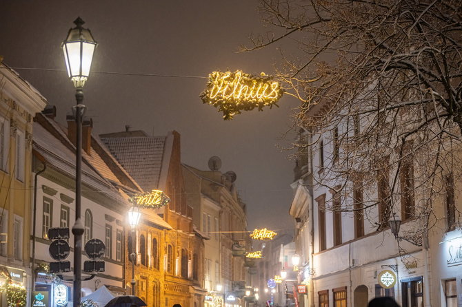 Vilniaus miesto savivaldybės nuotr. / Kalėdinis Vilnius