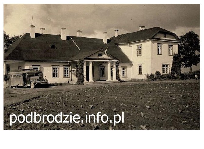 Iliustracija iš „Podbrodzie.info.lt“ / Taip Karvio dvaras atrodė 1941 m.