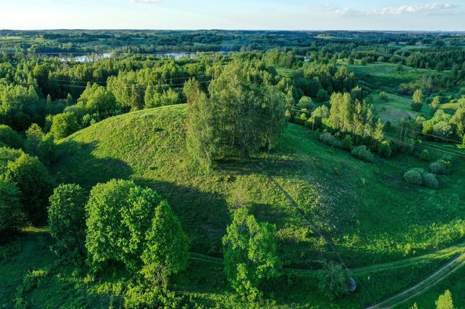 Aukštadvario regioninio parko archyvo / Gyčio Juodėno nuotr. / Pamiškės piliakalnis