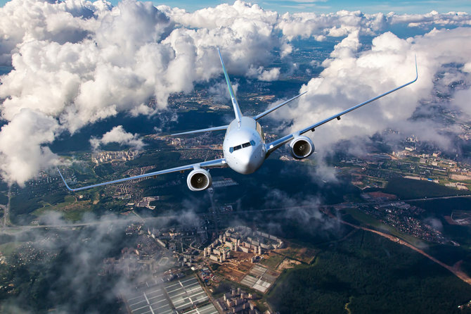 Shutterstock nuotr. / Lėktuvas
