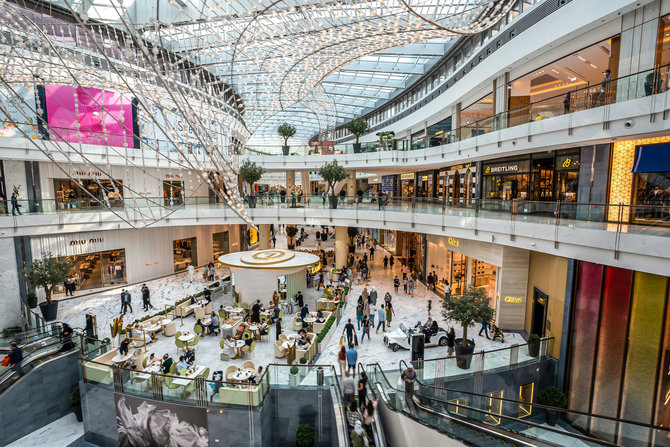 Dubajaus ekonomikos ir turizmo departamento nuotr. / Didžiausias pasaulyje prekybos, pramogų ir laisvalaikio centras „Dubai Mall“