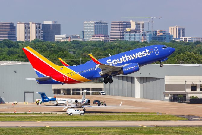 Vida Press nuotr. / „Southwest Airlines“ lėktuvas